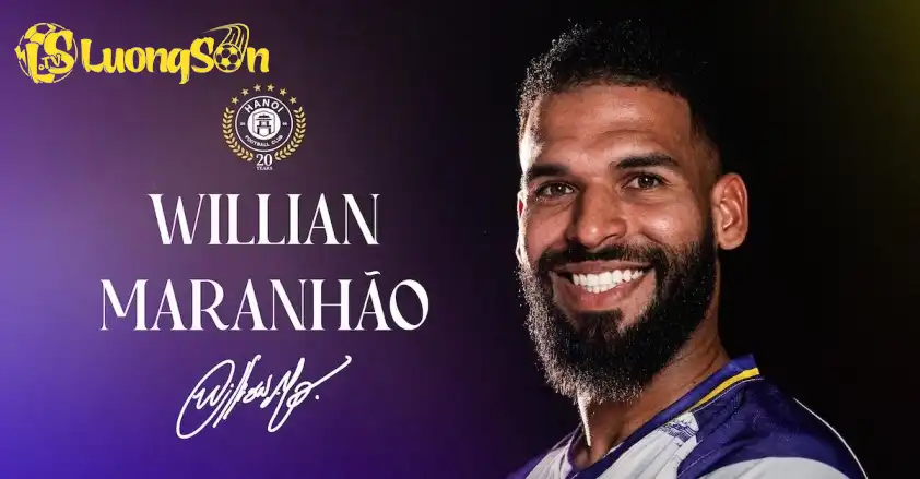 Willian Maranhao muốn vô địch V-League trong màu áo Hà Nội FC