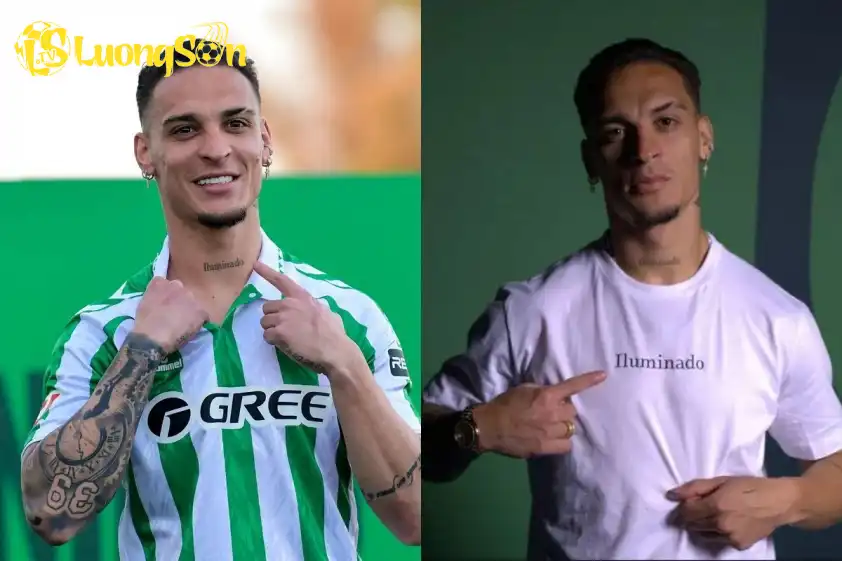 Real Betis và Antony đã ra mắt mẫu áo để gây quỹ cho việc chuyển nhượng cầu thủ này từ Man Utd