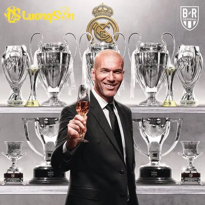 Thành tích vĩ đại của Zidane cùng CLB Hoàng gia Tây Ban Nha.