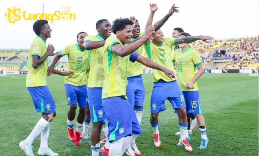 U17 Brazil quá mạnh so với U17 Indonesia. (Ảnh: Internet)